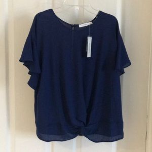 Francesca’s Blue Blouse